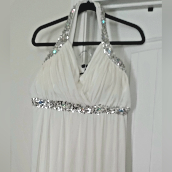 Conail Collection Elegant Coco White Rhinestones Sz-L - Picture 5 of 15